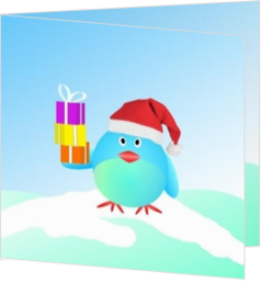 Cartoons und lustige Weihnachtskarten Designs - Weihnachtskarte twitter wishes, vk