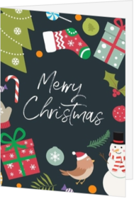 Cartoons und lustige Weihnachtskarten Designs - Weihnachtskarte LCD131-D