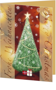 Klassische Weihnachtskarten erstellen und versenden - weihnachtskarte klassisch 271063, rh