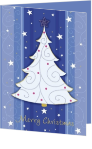 Weihnachtsbaum - weihnachtskarte 271079, rh