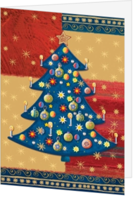 Weihnachtsbaum - weihnachtskarte 271080, rh