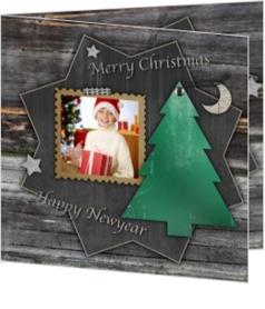 Weihnachtskarten mit eigenem Foto - foto weihnachtskarte rb15120810, vk
