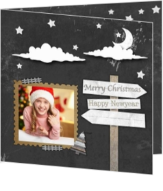 Weihnachtskarten mit eigenem Foto - foto weihnachtskarte rb15120820, vk