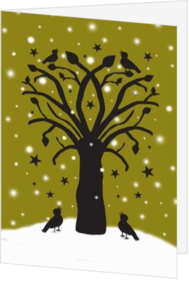 Weihnachtsbaum - weihnachtskarte modern hr151218008, rh